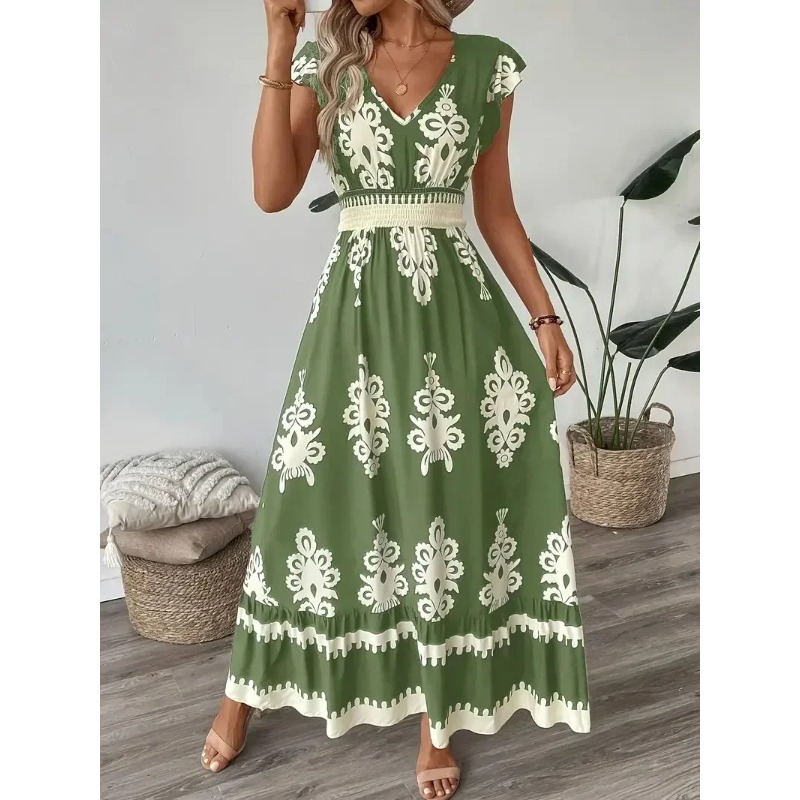 Plus Size Neues Damenmode-Klei – Romper Floral Print Bewertung und Preis